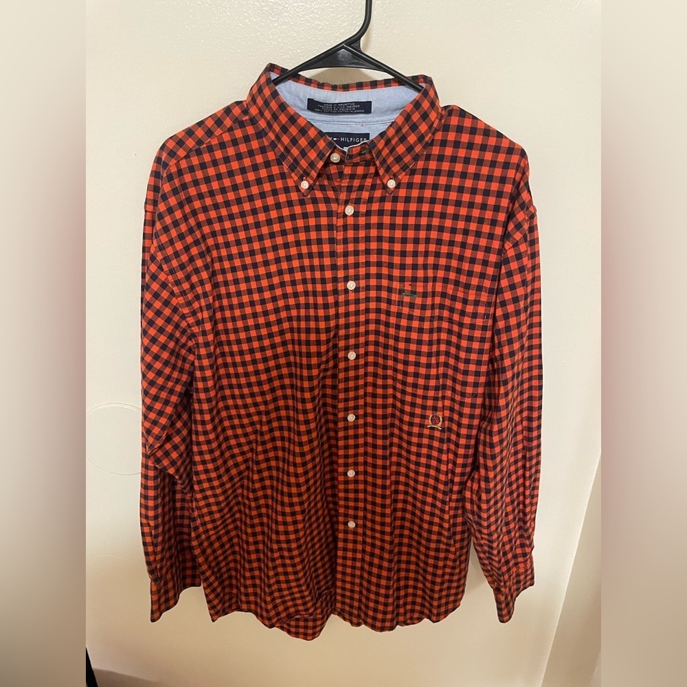 ✨Men’s Tommy Hilfiger Dress Shirt Size L